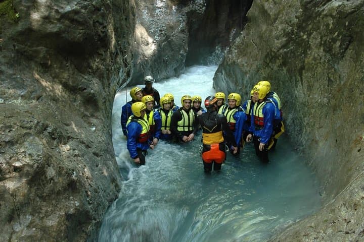Action-packed Canyoning