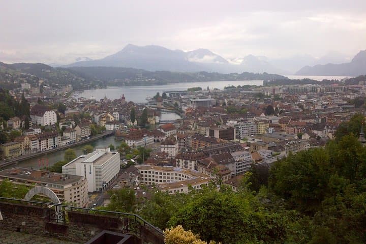Lucerne city view