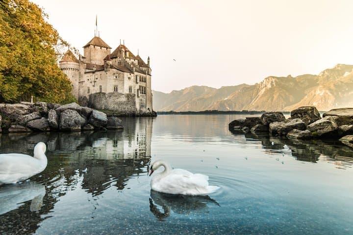 (KTL303) - Winter Tour Montreux and Chaplin's World from Lausanne