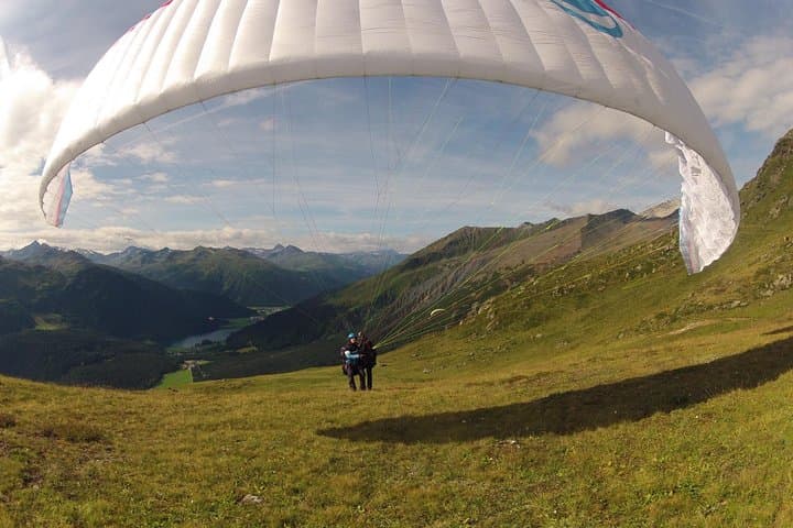 Take off Klosters Gotschna