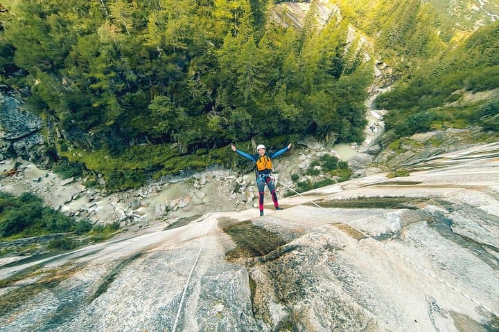 Canyoning Experience Grimsel from Interlaken