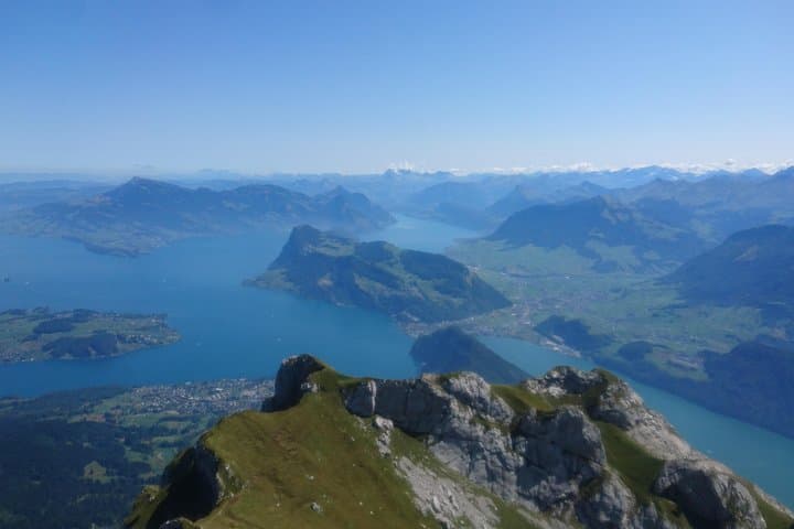 Mt Pilatus Summit Views Summer