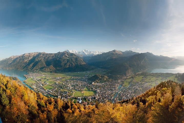 Eiger and Jungfrau Glacier Panorama Tour from Zurich