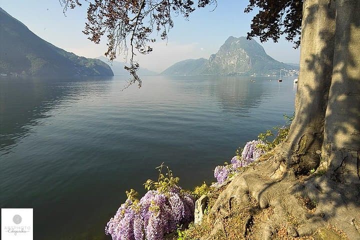 Stunning photo tour from Lugano to Gandria with photo pro