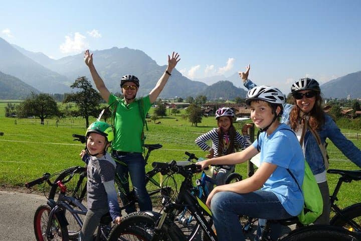 Interlaken 3-Hour Guided E-Bike Tour with a Farm and Ancient Villages Visit