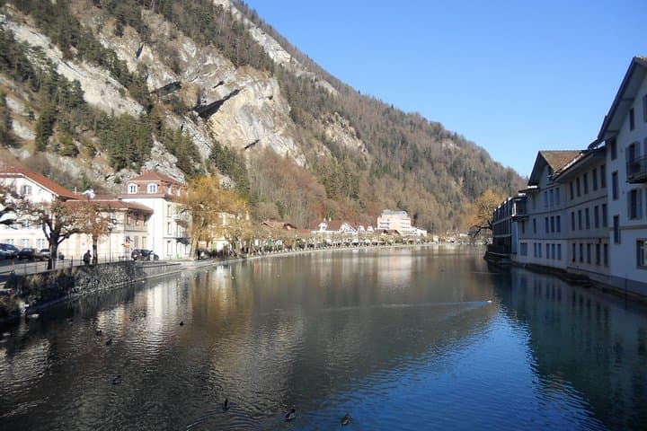 Interlaken Private Tour: Mountains Cows, Thun Lake, and Brienz Lake