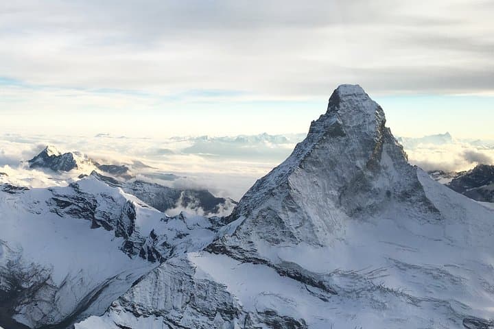 View on the Matterhorn Helicopter Tour