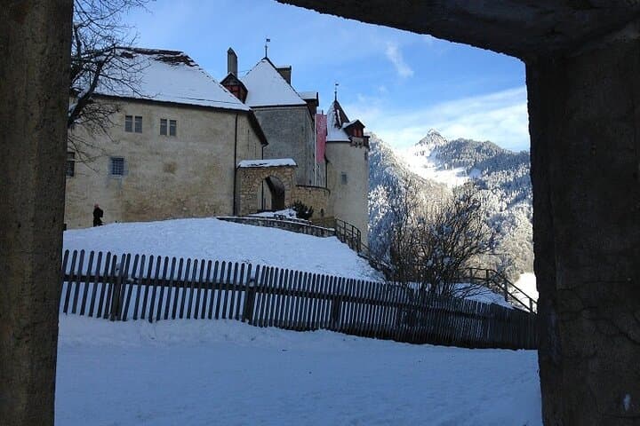 Winter Gruyères Castle