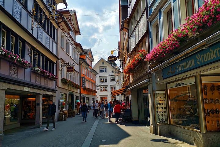 All Inclusive Rhine Falls and Appenzell Private Day Tour from Zurich