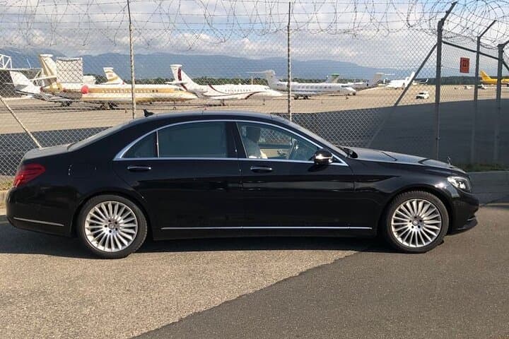 mercedes Class-S.Geneva private airport