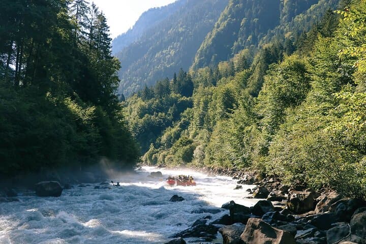 Views Rafting on River Lütschine