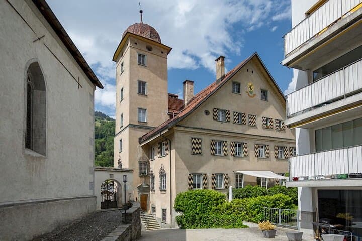 Ilanz, the first town on the Rhine