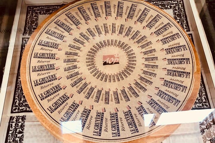 Wheel of Cheese Gruyére