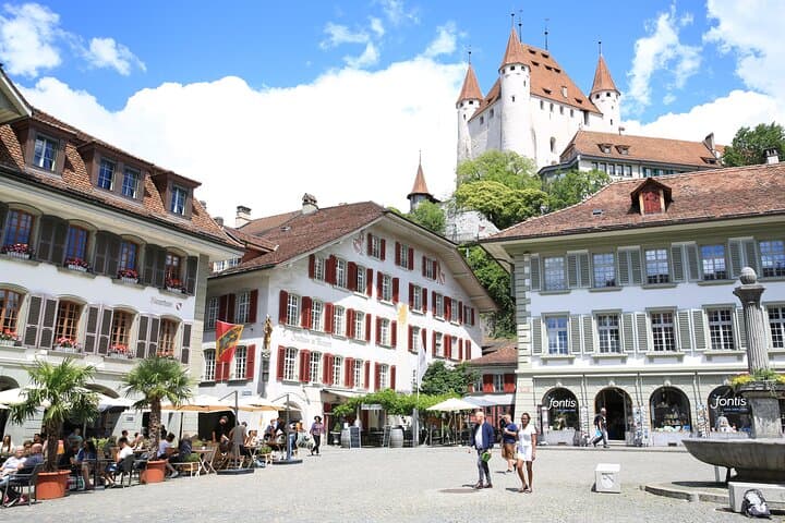 Beatus Caves, Lake Thun Cruise & Thun City Tour