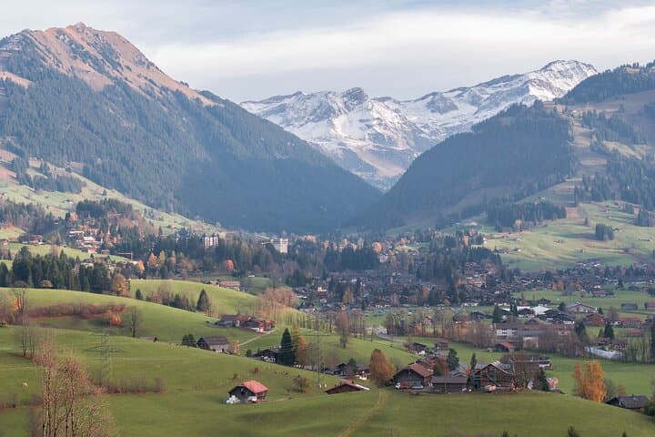 Holiday taxi private direct transfer from Zurich to Gstaad