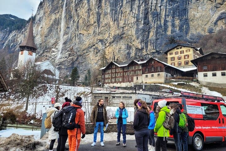 Private Full-Day Tour to Grindelwald Lauterbrunnen Interlaken Mürren from Basel