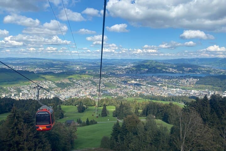 Mt. Pilatus Peak and Lake Lucerne Cruise Small Group from Lucerne