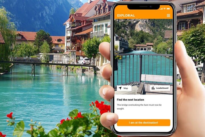 Interlaken: Self-Guided Walking City Tour & Scavenger Hunt