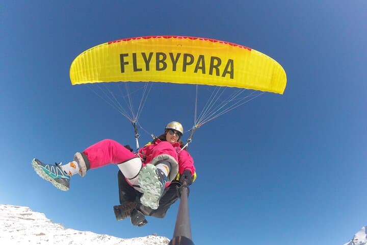 FLYMATTERHORN VIP Tandem Paragliding Zermatt Matterhorn Views