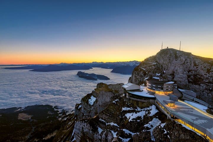 Zurich: Mount Pilatus Golden Trip & Skyglass Roof bus