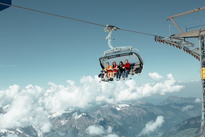 Titlis, the eternal snow mountain, and Lucerne Village