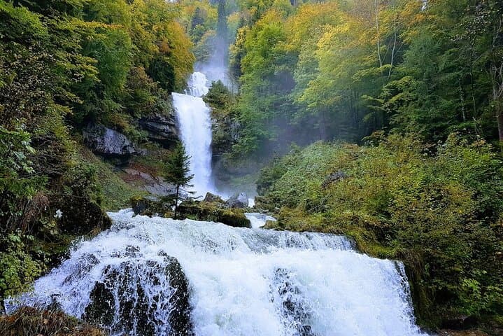 Giessbach waterfall