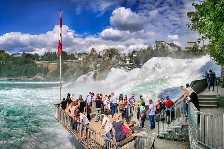 Private tour Zurich to Rhine falls: largest waterfall in Europe