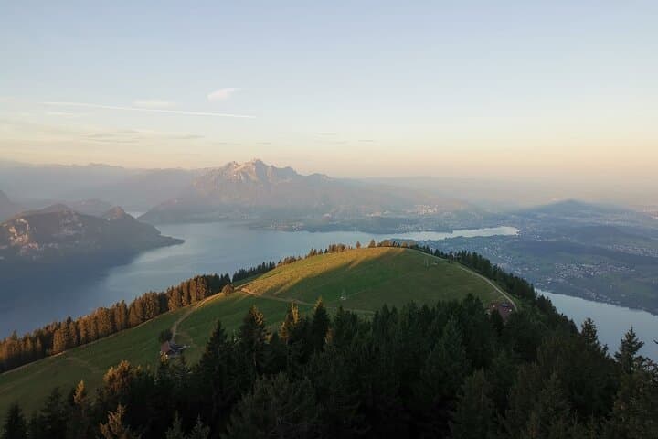 Private Guided Hike on Mt. Rigi with Farm Visit and BBQ