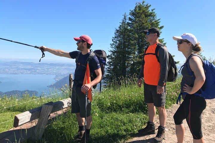 Private Guided Hike on Mt. Rigi with Farm Visit and BBQ