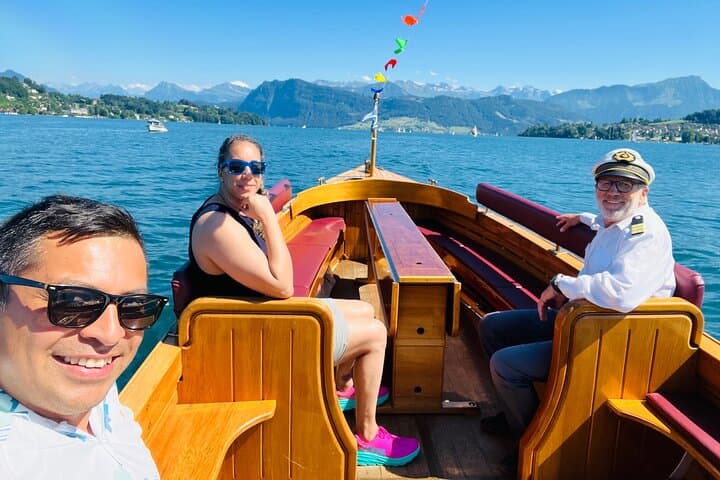 Luxurious Lake Lucerne Tour in a Private Motor Yacht