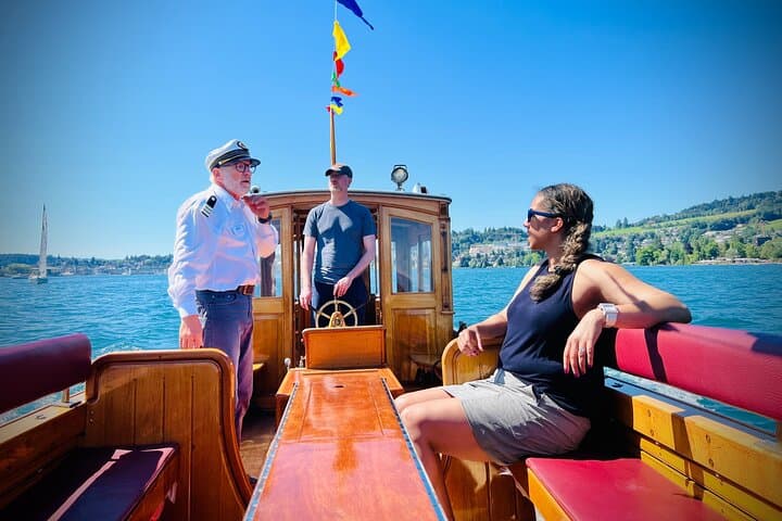 Luxurious Lake Lucerne Tour in a Private Motor Yacht