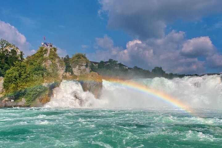 From Zurich: Rhine Falls, Chocolate & cheese Small Group Tour