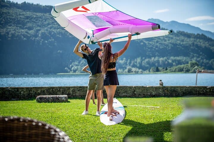 3 Hours Guided Wingfoil Taster Course in Stansstad