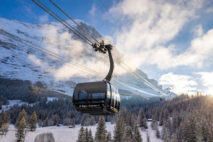 Jungfraujoch Day Trip from Lucerne with Eiger Express Gondola