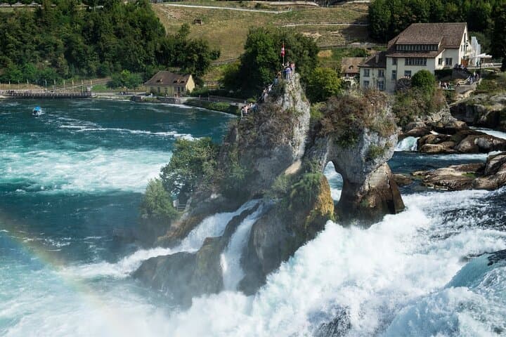 From Zurich: Rhine Falls, Chocolate & cheese Small Group Tour