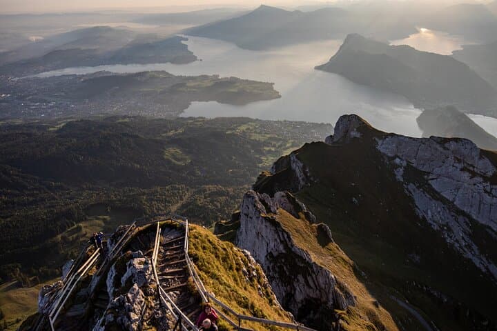 Zurich: Mount Pilatus Golden Trip & Skyglass Roof bus