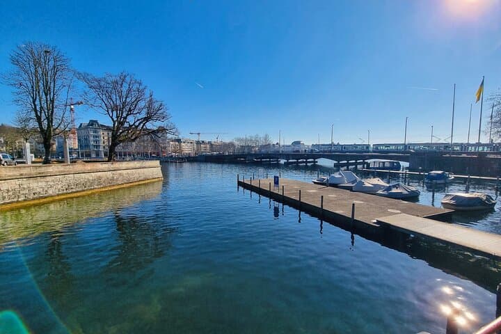 Private audio book city rally around Lake Zurich in Zurich