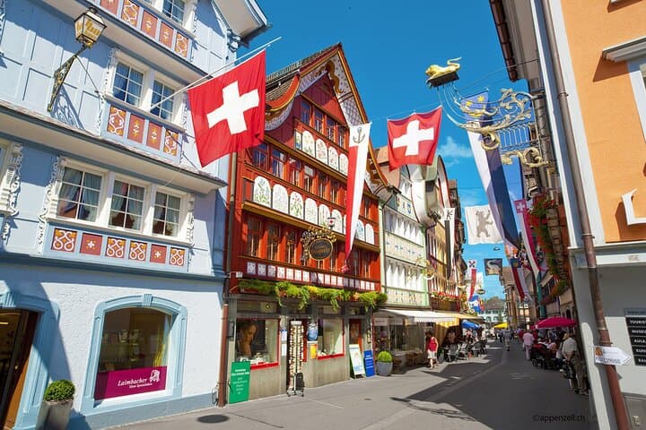 Zurich Open Top Bus, Chocolate and Cheese Factory Tour Appenzell
