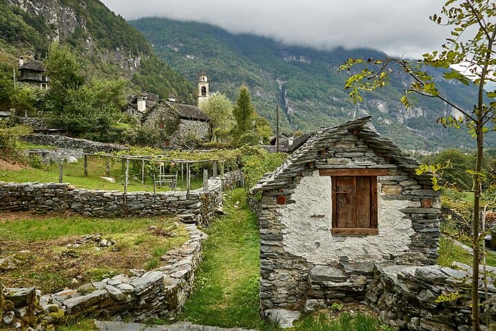 The origin of the Grotti in Valle Maggia