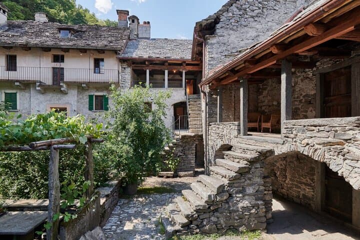 The origin of the Grotti in Valle Maggia
