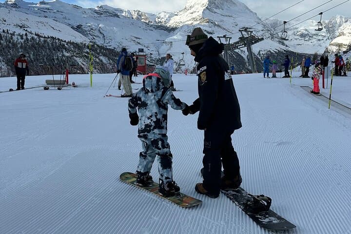 Private Snowboarding Lessons - 3 Hours Zermatt