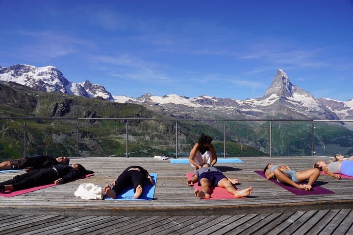 Mountain Yoga - 1.5 Hours Zermatt