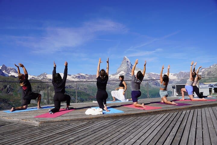 Mountain Yoga - 1.5 Hours Zermatt