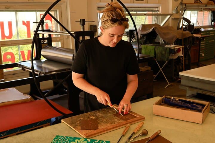 Postcard Printing Private Workshop in Druckwerk