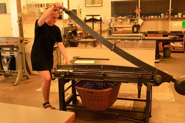 Postcard Printing Private Workshop in Druckwerk