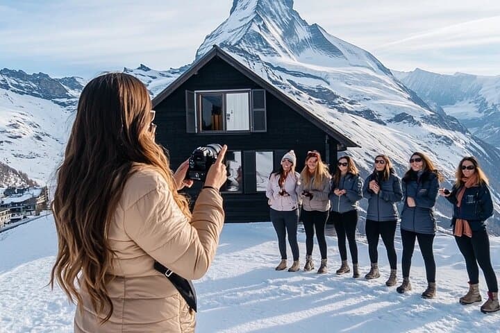 Matterhorn Sunset Wine & Stories - cinematic photos included
