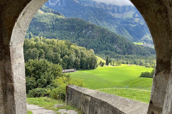 Rear side of Gruyère fortress