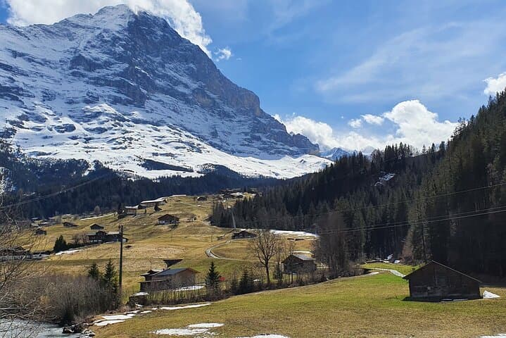 Eiger mountain from Grindelwald