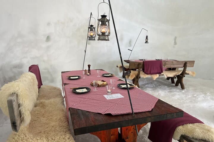 From Zurich: Mount Titlis Snow Day, Fondue in the igloo & Lucerne