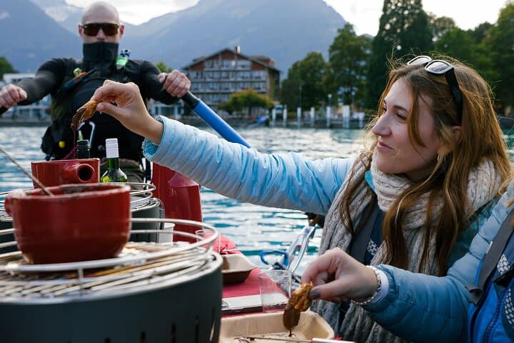 Chocolate Fondue Float Experience in Interlaken
